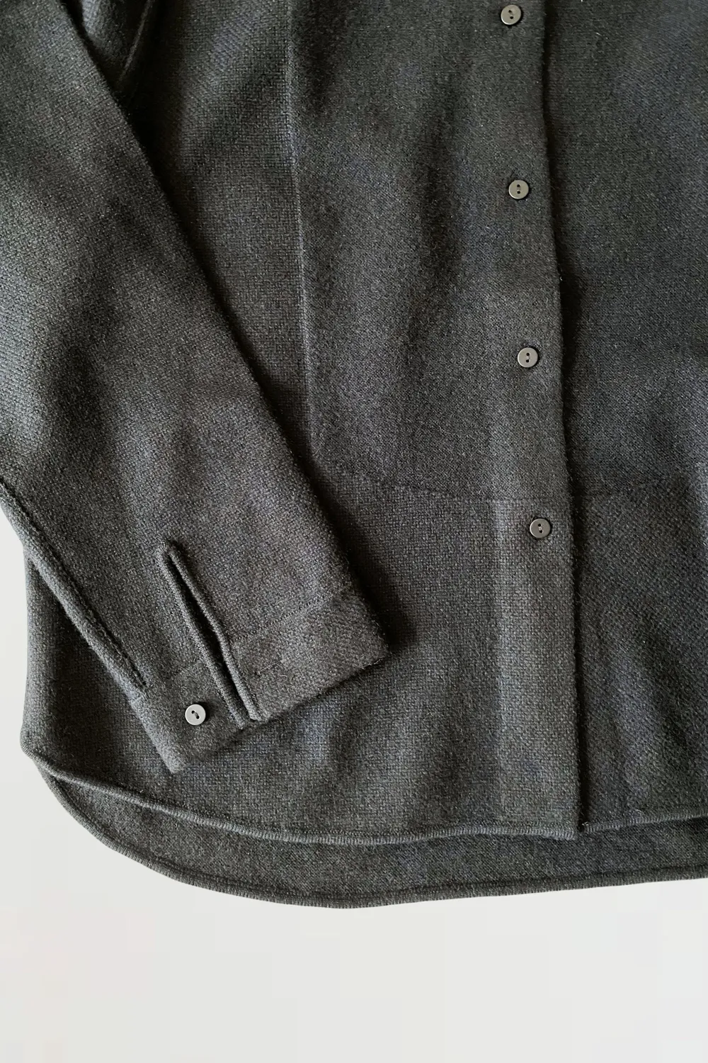 Oyuna Imura Hemd Schwarz Kaschmir Tuxedo
